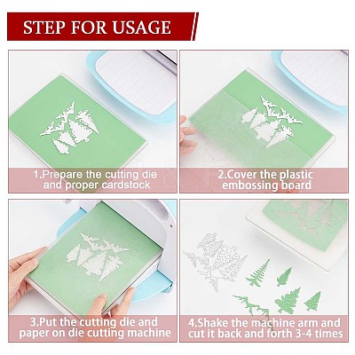 Carbon Steel Cutting Dies Stencils DIY-WH0349-64-1
