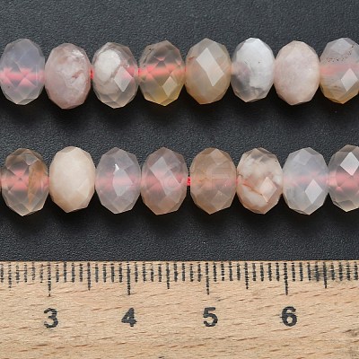 Natural Cherry Blossom Agate Beads Strands G-Z111-A40-1