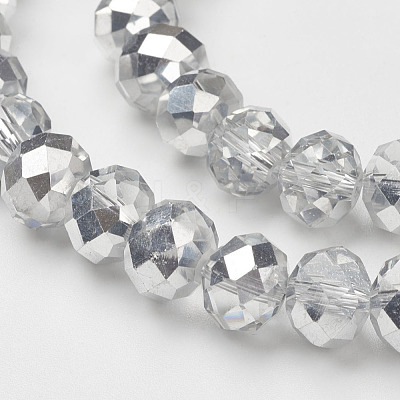 Electroplate Glass Bead Strands LS-GR10MMY-07S-1