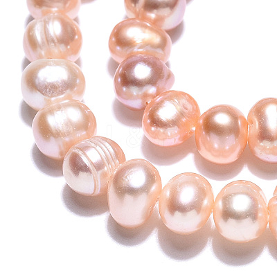 Natural Cultured Freshwater Pearl Beads Strands PEAR-N013-06U-1