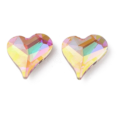 Glass Rhinestone Cabochons RGLA-L029-07A-HELA-1