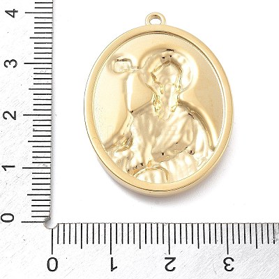 304 Stainless Steel Pendants STAS-Z121-01G-03-1