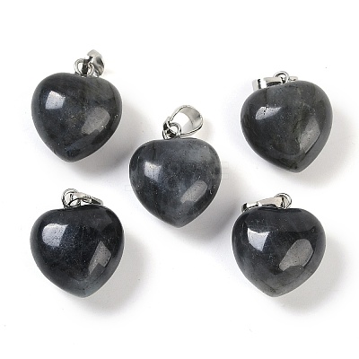 Natural Labradorite Pendants G-J386-H15-P-1
