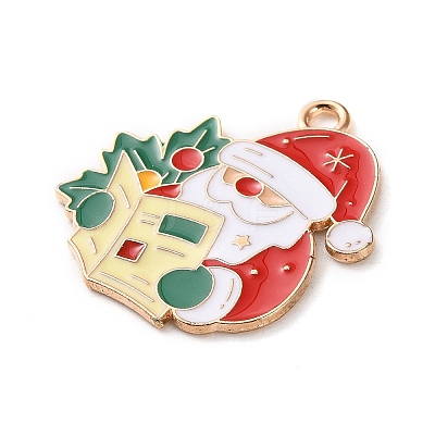 Alloy Enamel Pendants ENAM-B030-02G-08-1