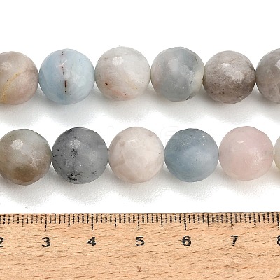 Natural Aquamarine Beads Strands LS-GG-CBA7BB7-A01-12mm-1