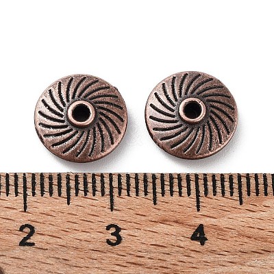 Tibetan Style Alloy Beads FIND-Q094-25R-1