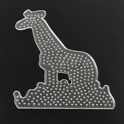 Giraffe ABC Plastic Pegboards used for 5x5mm DIY Fuse Beads X-DIY-Q009-37-1