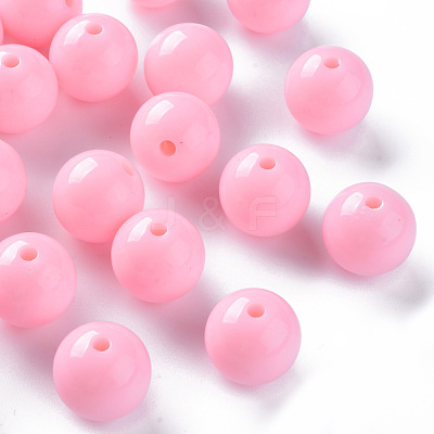 Opaque Acrylic Beads MACR-S370-C16mm-A01-1