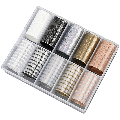 10 Rolls PET Sticker Tapes AJEW-WH20020-246A-23-1