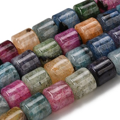 Natural Agate Beads Strands G-F820-P01-01-1
