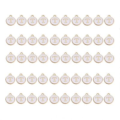 Golden Plated Alloy Charms ENAM-SZ0001-25A-T-1