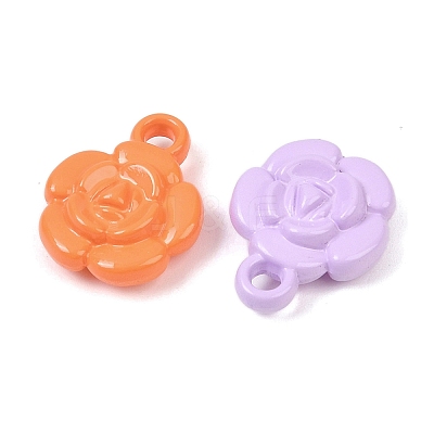 Opaque Acrylic Pendants MACR-C039-02-1