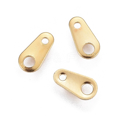 201 Stainless Steel Chain Tabs STAS-I100-30B-G-1