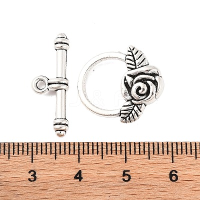 Tibetan Style Toggle Clasps X-LF0026Y-1