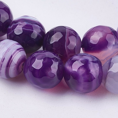 Natural Madagascar Agate Beads Strands X-G-N213B-61-1