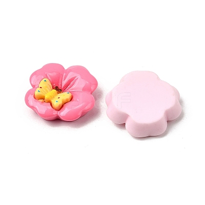 Opaque Resin Cabochons RESI-K046-10-1