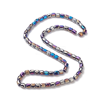 AB Color Plated Glass Beads GLAA-F108-12B-03-1
