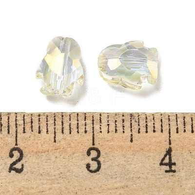 Electroplate Glass Beads EGLA-A041-01-FR02-1