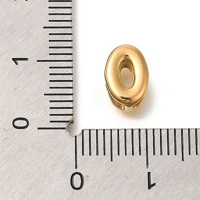 Ion Plating(IP) 304 Stainless Steel Slide Charms STAS-B075-37G-O-1
