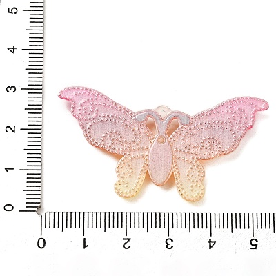 Gradient Color Resin Pendants RESI-Q012-03K-1