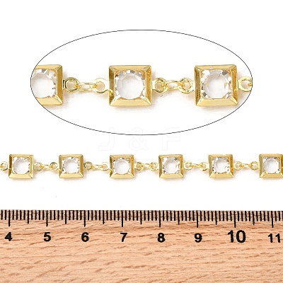 Brass Square Link Chains CHC-H114-02G-02-1
