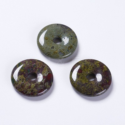 Natural Dragon Blood Pendants G-K267-12A-1