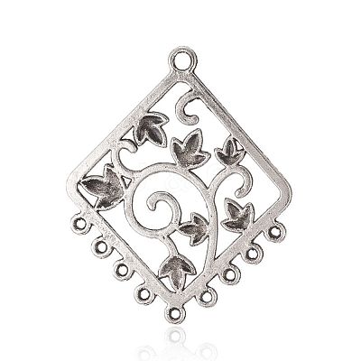 Tibetan Style Alloy Chandelier Component Links PALLOY-G118-02AS-1