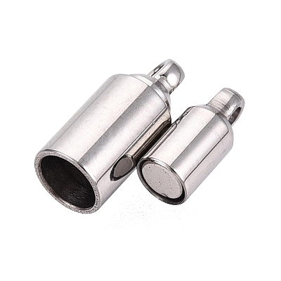 304 Stainless Steel Magnetic Clasps STAS-N127-02A-P-1
