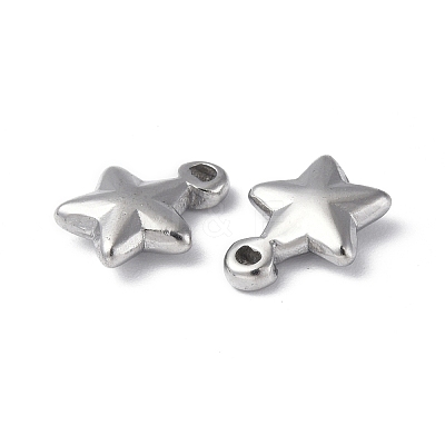 Non-Tarnish 304 Stainless Steel Charms STAS-C066-19P-1