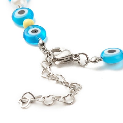 Beaded Necklaces SJEW-JS01225-1