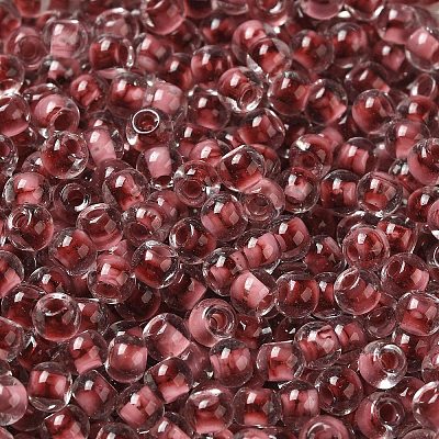 Transparent Glass Round Seed Beads SEED-B001-05A-21-1