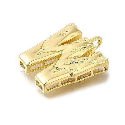 Rack Plating Brass Pendants KK-I721-02G-W-1