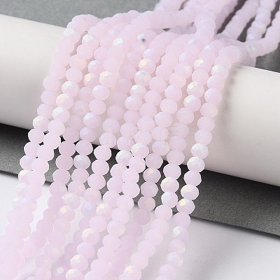 Imitation Jade Glass Beads Strands X1-EGLA-A034-J2mm-MB02-1