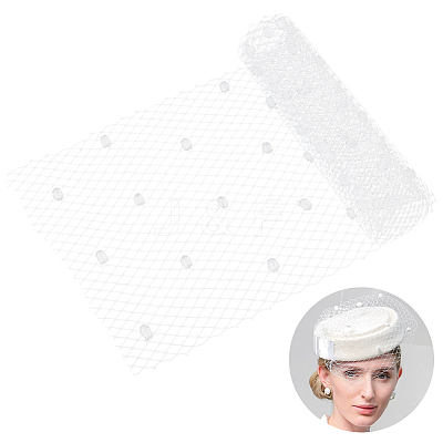 1M Polyester Mesh Fabric AJEW-GA0006-87B-1