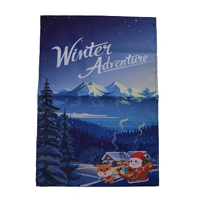 Garden Flag for Christmas AJEW-H108-B07-1