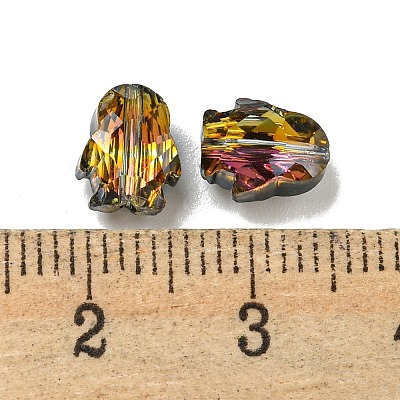 Electroplate Glass Beads EGLA-A041-01-HP01-1