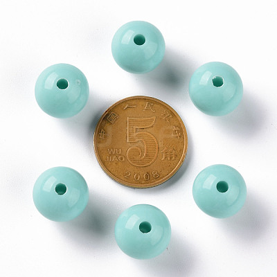 Opaque Acrylic Beads MACR-S370-C12mm-SS2107-1
