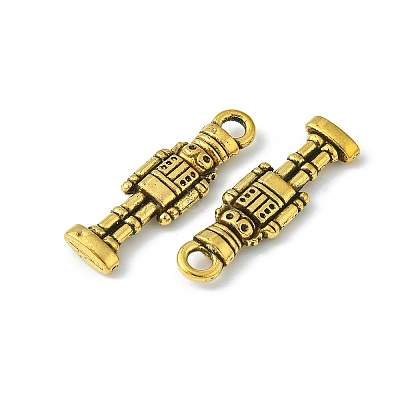 Tibetan Style Alloy Soldier Pendants X-TIBEP-GC160-AG-NR-1