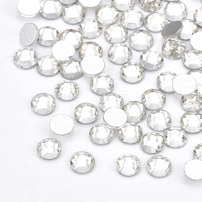 Glass Flat Back Rhinestone Cabochons RGLA-S002-20SS-37-1
