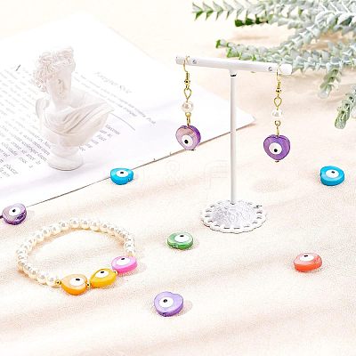 40Pcs Natural Freshwater Shell Beads SHEL-NB0001-34-1