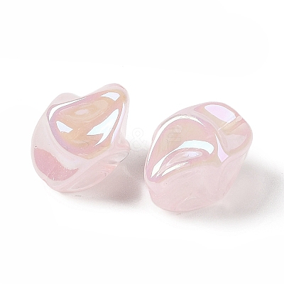 Opaque Acrylic Beads OACR-G035-02B-1