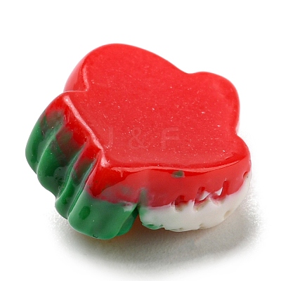 Christmas Opaque Resin Cabochons LS-RESI-K027-21A-1