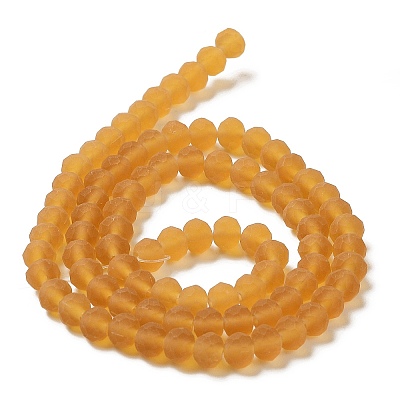 Transparent Glass Beads Strands X1-EGLA-A034-T4mm-MD04-1