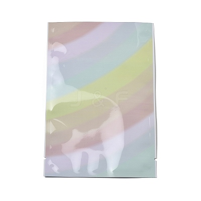Rainbow Color Rectangle Plastic Bags ABAG-U005-02B-1