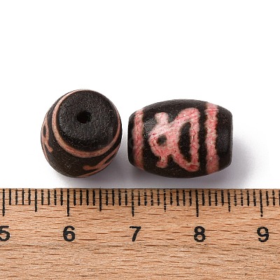Tibetan Style dZi Beads TDZI-NH0001-E02-04B-1