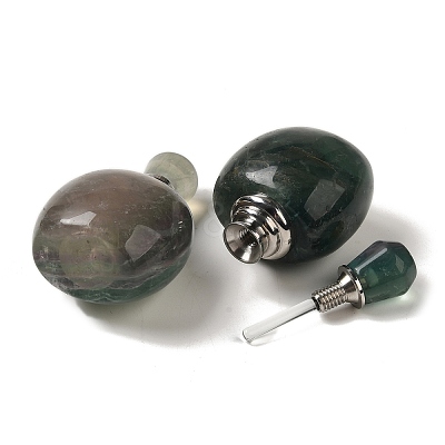 Natural Fluorite Dropper Perfume Bottles DJEW-H010-05P-03-1