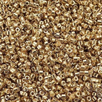 Plated Glass Cylinder Beads X-SEED-S047-E-005-1