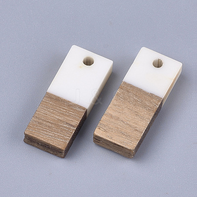 Resin & Walnut Wood Pendants RESI-S358-32A-1
