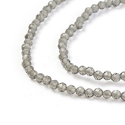 Transparent Glass Beads Strands GLAA-F094-A05-1