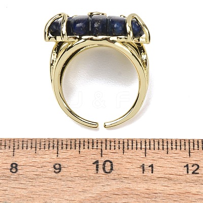 Natural Lapis Lazuli Cuff Rings GG-CBA5FCC-04G-06-1
